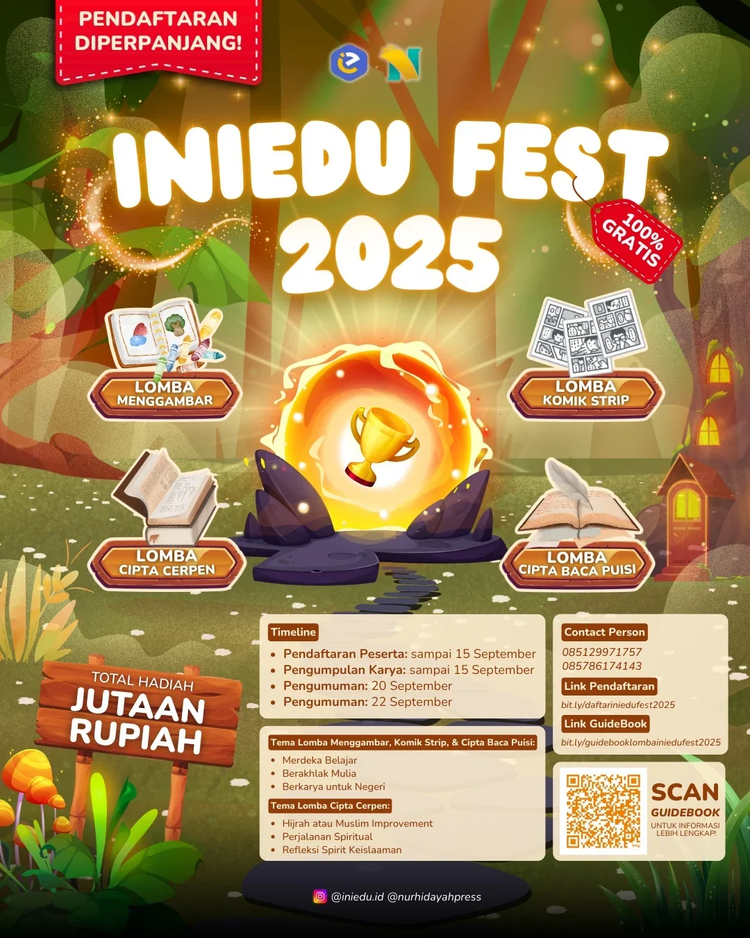 Poster Utama INIEDU FEST 2025